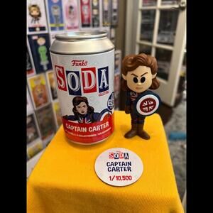 Funko Vinyl Soda: Marvel -‎ Captain Carter Common